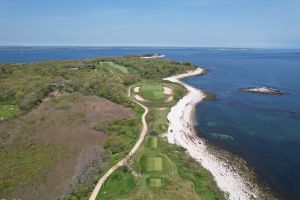 Fishers Island 5th Tee Aerial